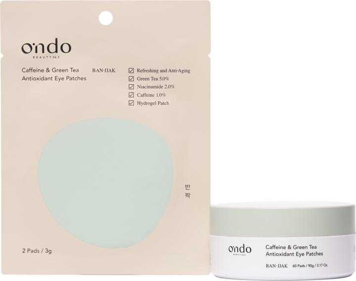 Produktbild Ondo Caffeine & green tea antioxidant (Augenpatches, Tag)