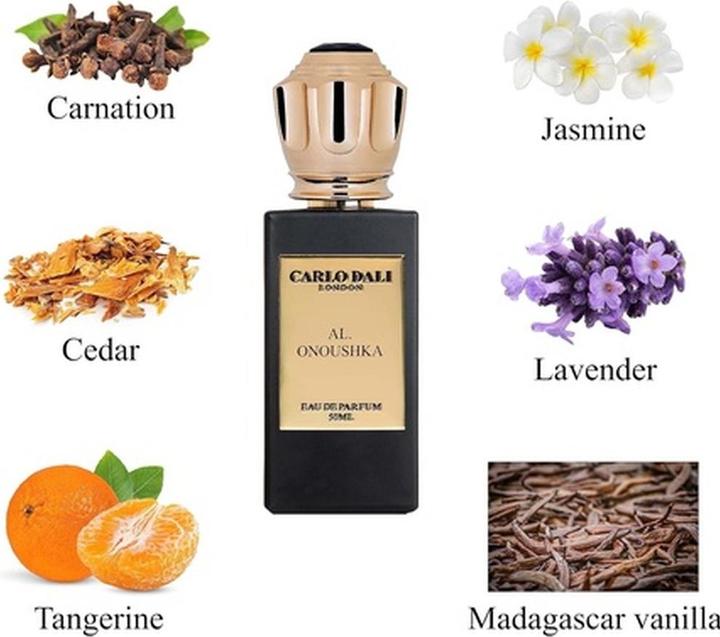 Actual product image Carlo Dali Women's perfume Al.Onoushka EDP EDP 50 ml (Eau de parfum, 50 ml)