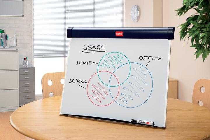 Actual product image Nobo Flipchart Barracuda - desktop (67 x 55 cm)
