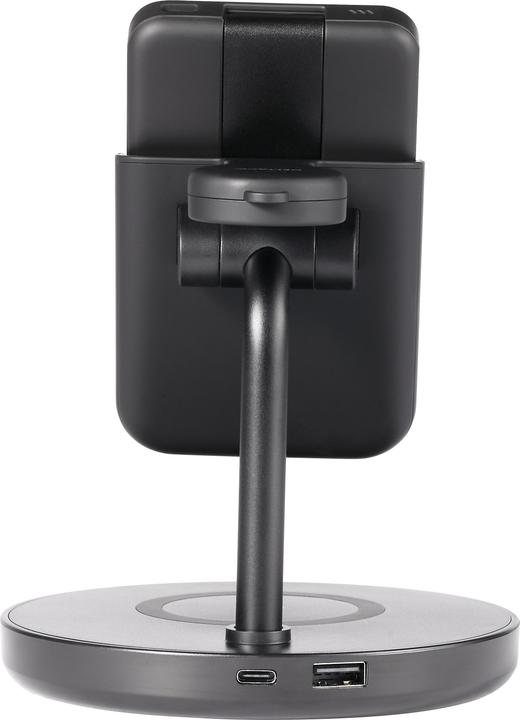 Productafbeelding Deltaco Magnetinis belaidis įkroviklis 3in1, nuimama išorinė baterija, skirtas iPhone/Apple (18 W)