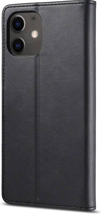 Produktbild LC.Imeeke iPhone 13 Mini - Wallet Etui mit 3 Kartenfächern & Magnetverschluss, schwarz (Apple iPhone 13 mini)