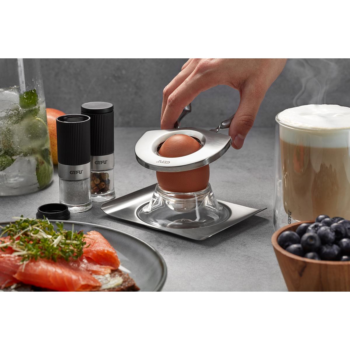 Thumbnail - GEFU Eierköpfer SCISO, Küchengadgets, Silber