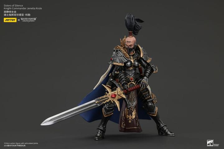 Produktbild Joy Toy Warhammer The Horus Heresy Actionfigur Sisters of SilenceKnight-Commander Jenetia Krole 19 cm