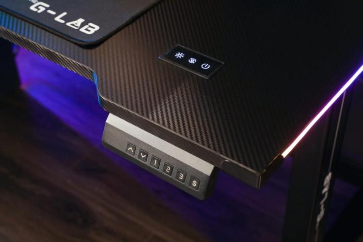 Produktbild The G-Lab K-Desk Platinium RGB/Noir
