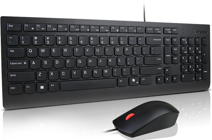 Actual product image Lenovo Essential Wired Combo (CH, Cable)