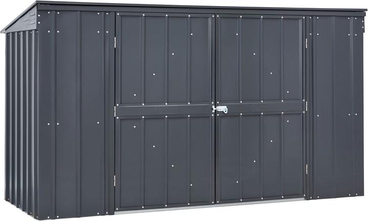 Globel Mülltonnenbox 7x3 233x95x132 cm anthrazit