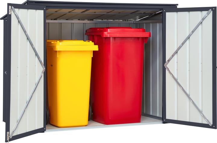 Actual product image Globel Dustbin box 5x3 171x95x132 cm anthracite
