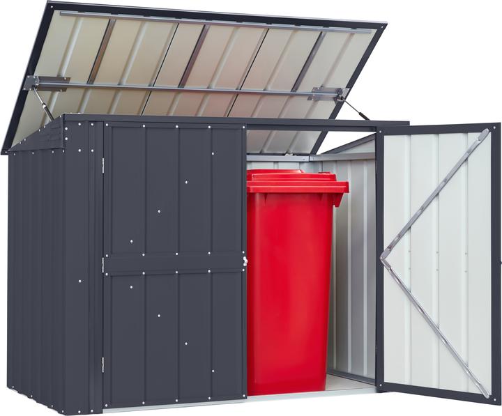 Actual product image Globel Dustbin box 5x3 171x95x132 cm anthracite