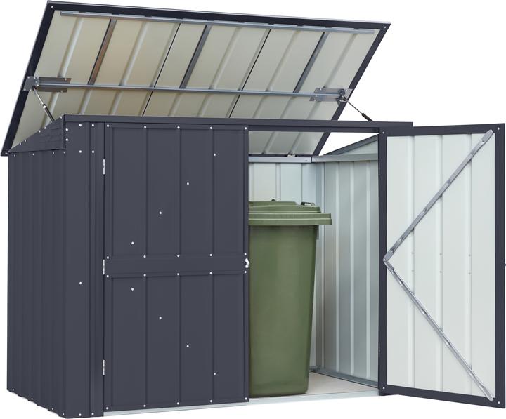 Actual product image Globel Dustbin box 5x3 171x95x132 cm anthracite