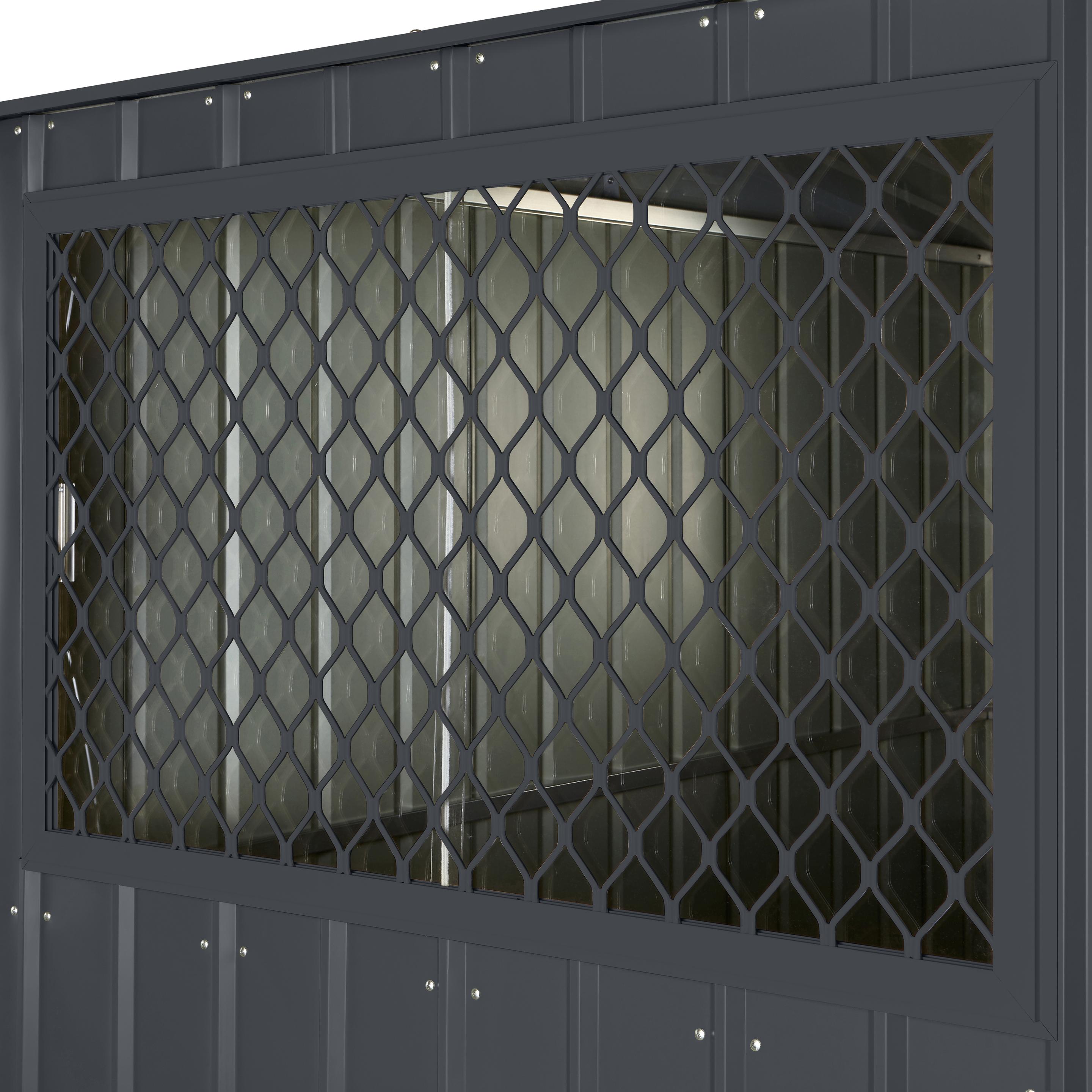 Thumbnail - Globel, Gartenhaus + Gartenschrank, Fenster-Kit 2 anthrazit