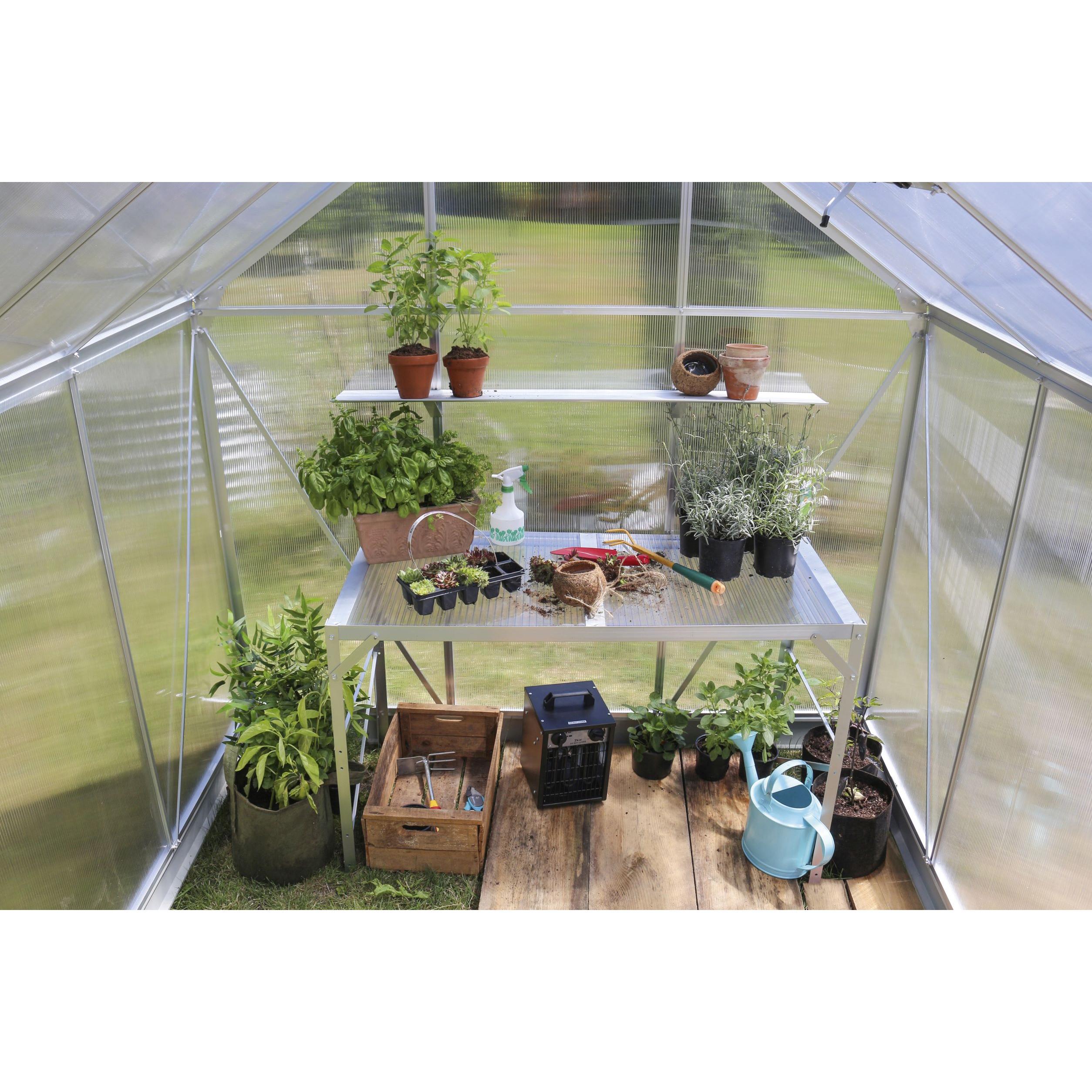 Thumbnail - Vitavia, Gewächshaus, Alutisch 1 Ablage HKP alu