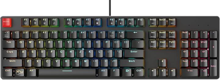 Actual product image Glorious PC Gaming Race GMMK-BRN-V2 full size, ANSI US standards, Gateron Brown Switch (US, Cable)