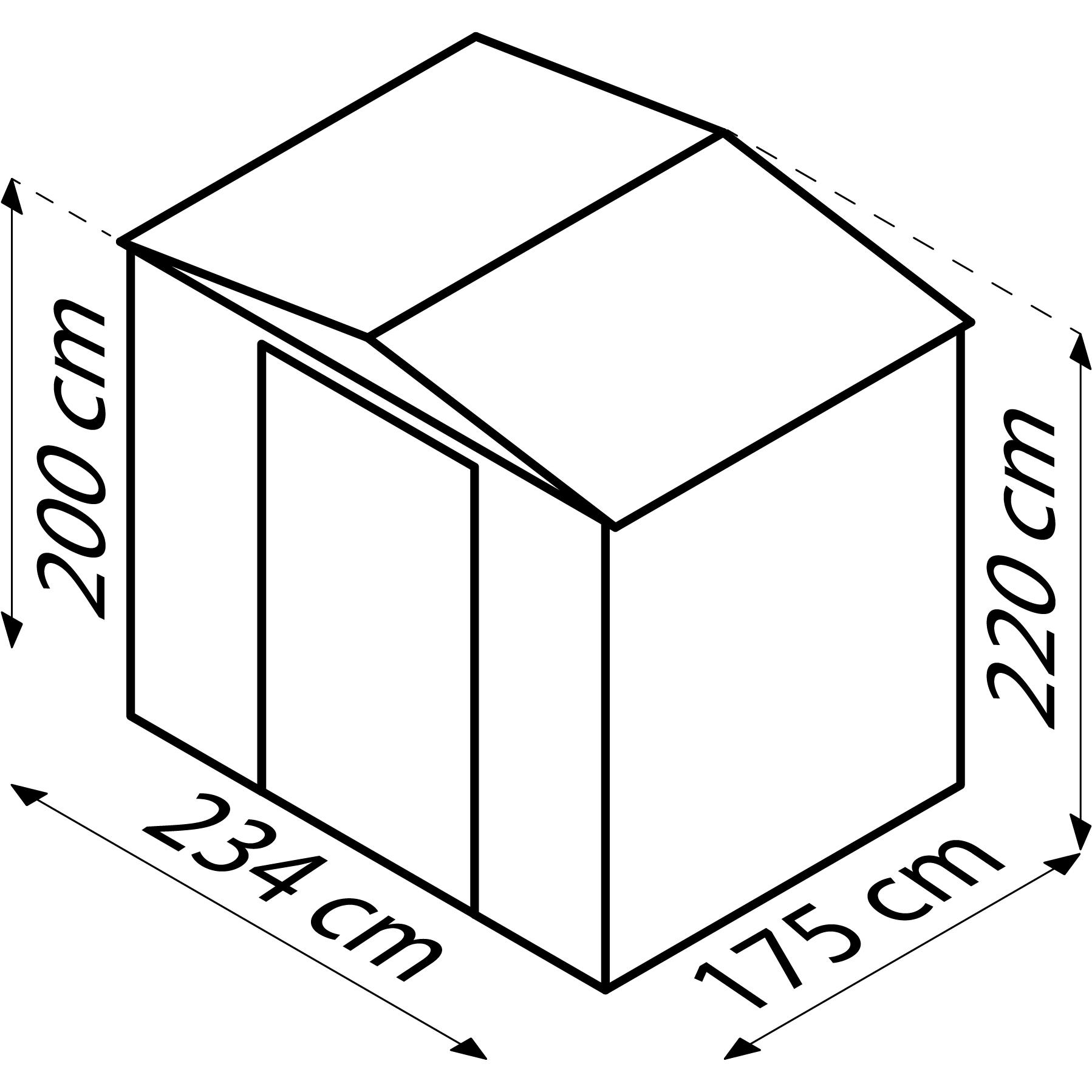 Thumbnail - Globel, Gartenhaus + Gartenschrank, Tower 86