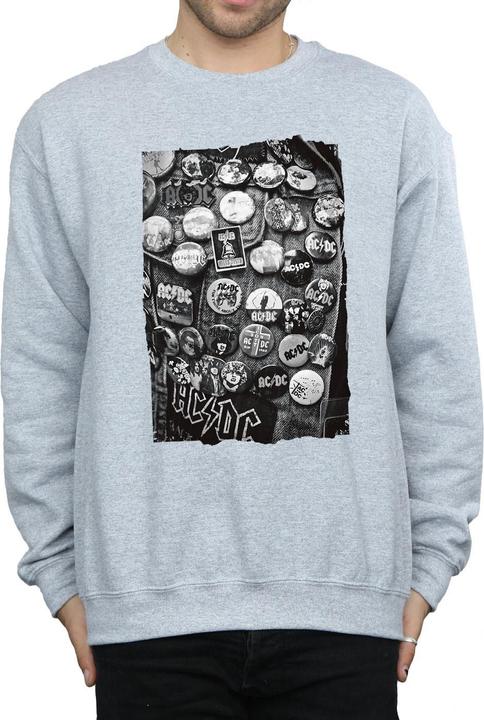 Immagine prodotto AC/DC Felpa in cotone della collezione Badges (XL)