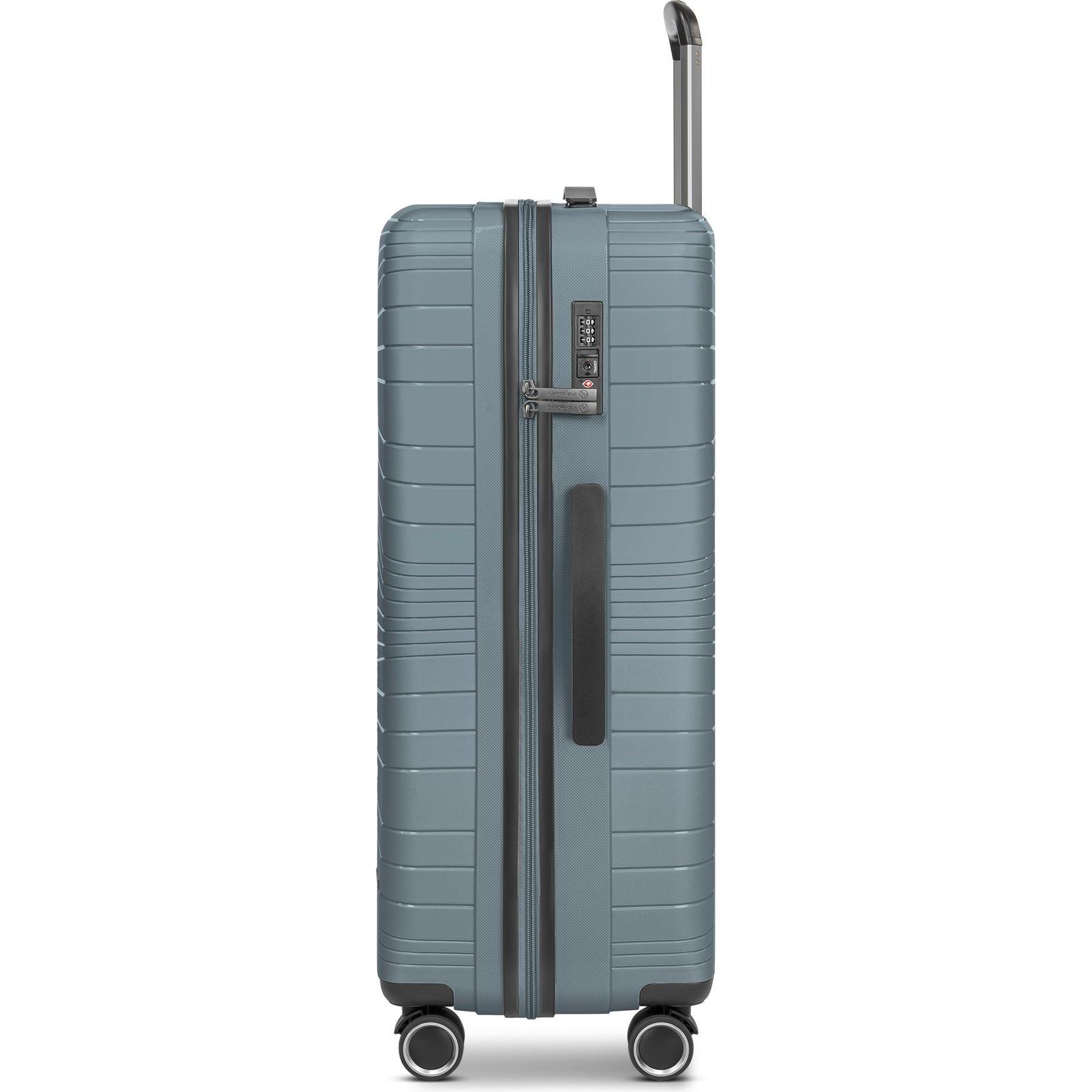Thumbnail - Franky, Koffer, Dallas 3.0 4 Rollen Trolley L 75 cm, Grau, (92 l, XL (ab 115l))