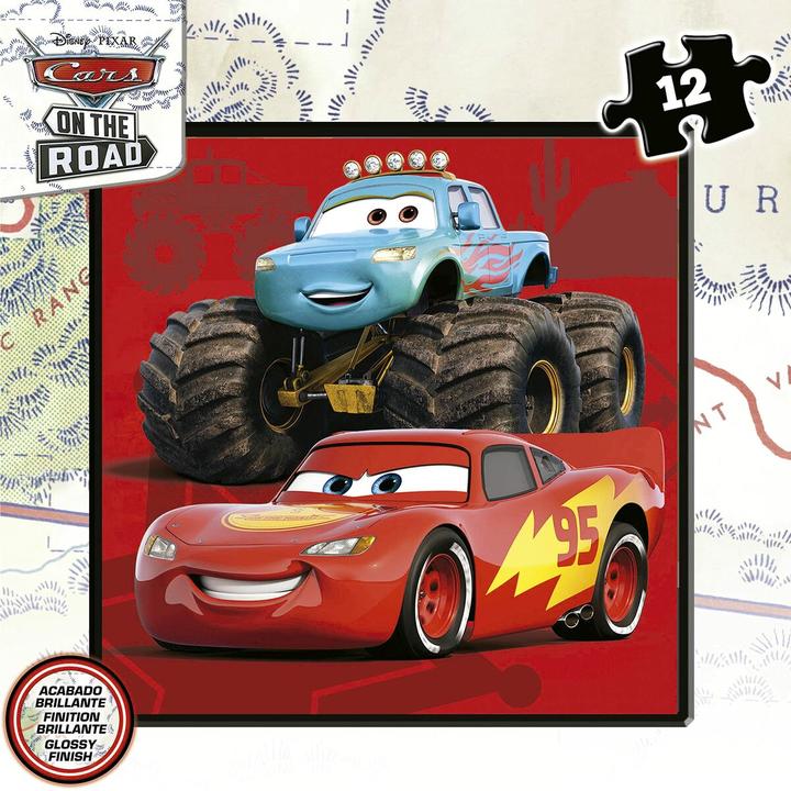 Produktbild Educa Παζλ Progressive Cars 12+16+20+25 Case EDU19677 (73 Teile)