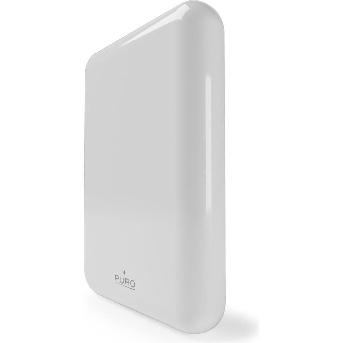 Puro Powerbank Powerbank Power Mag 5000mAh 20W Power Delivery USB-C - biały (5000 mAh, 20 W), Powerbank, Bianco