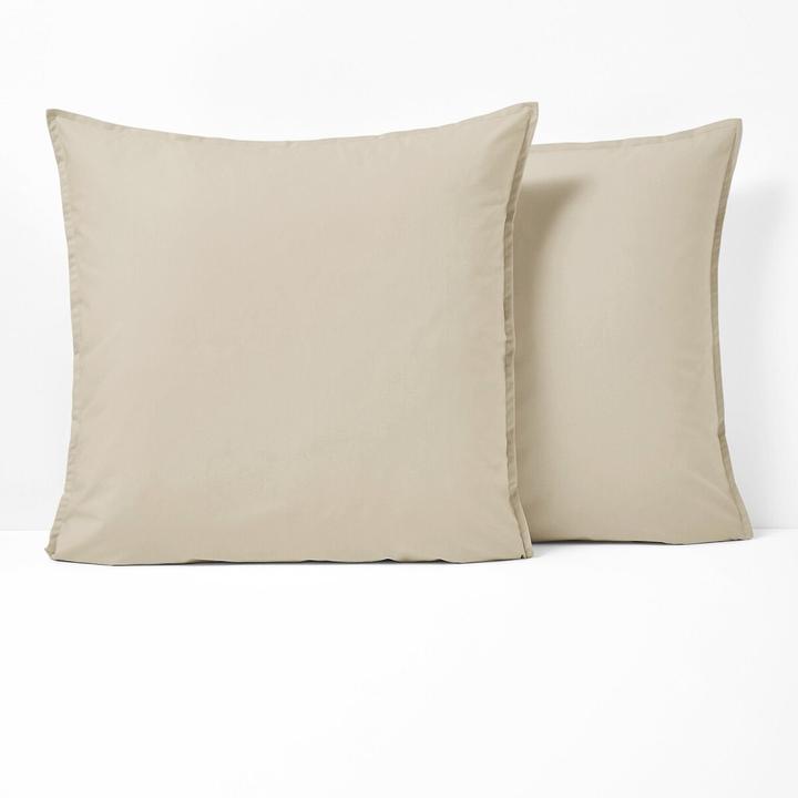Actual product image La Redoute Interieurs Percale Bio (Pillowcase, 63 x 63 cm)