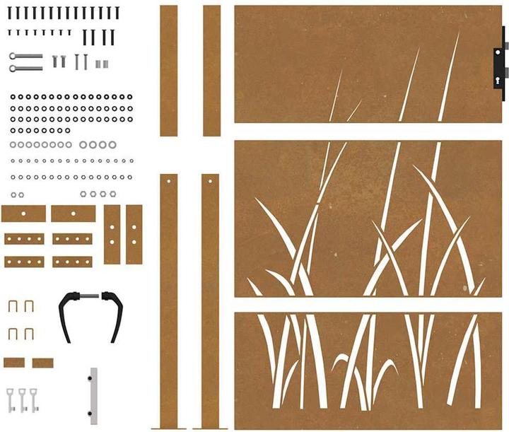 Produktbild vidaXL Gartentor