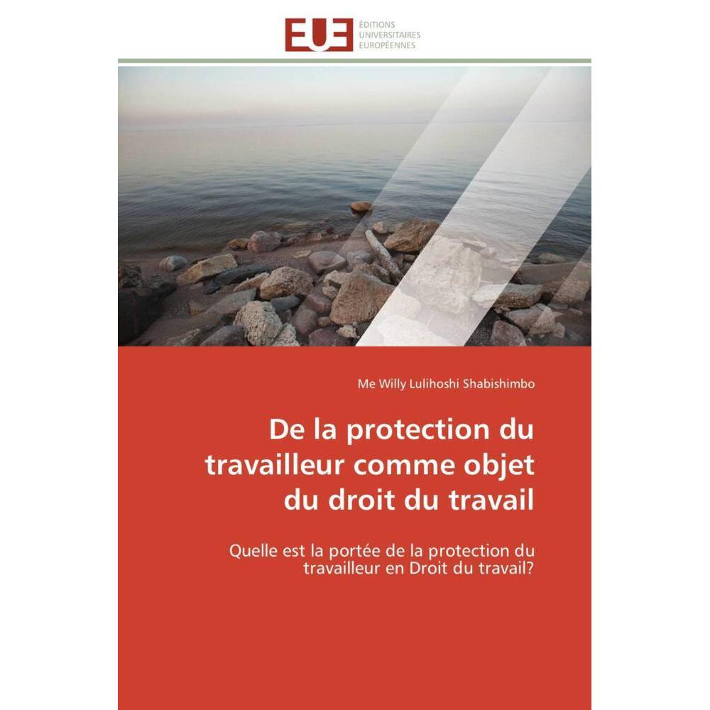 De la protection du travailleur comme objet du droit du travail, Ratgeber