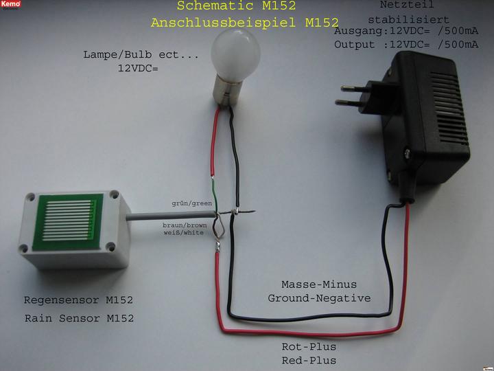 Produktbild Kemo Regensensor