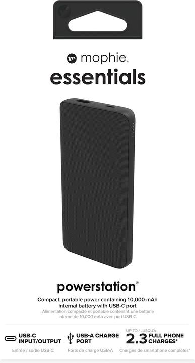 Produktbild mophie Essentials Powerstation 10K (10000 mAh, 20 W, 37 Wh)