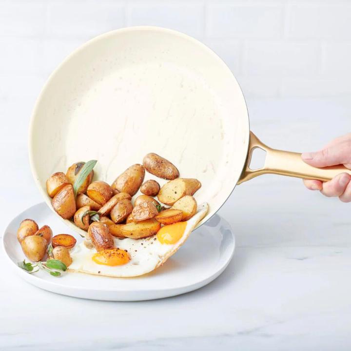 Actual product image Greenpan Padova Azzurro Chiaro (Pan set + pot set, Aluminium, Stainless steel, 28 x 36.50 cm)