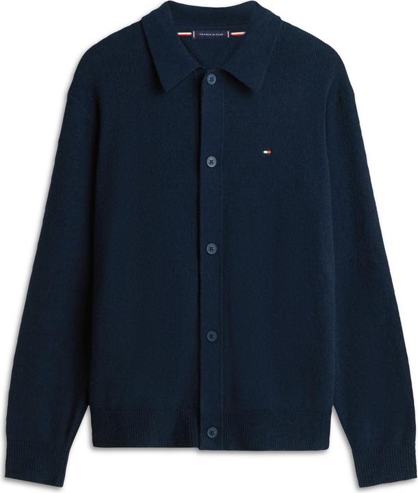Produktbild Tommy Hilfiger Textured Polo Cardigan (XXL)