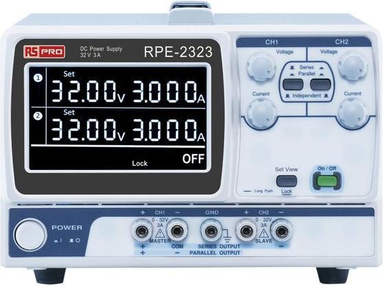 Image du produit RS PRO 2 channels,192W linear DC power supply