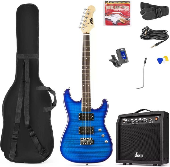 Actual product image Max GigKit Quilted Style (Electric guitar, Wood)