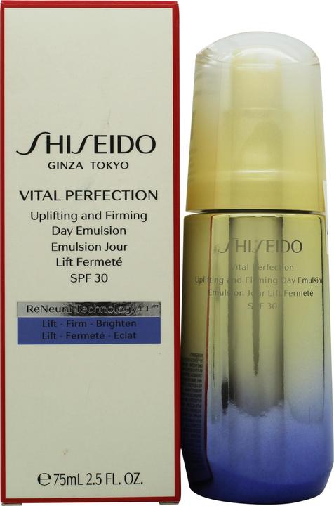 Produktbild Shiseido Vital Perfection Uplifting & Firming Day Emulsion (75 ml, Tagescreme, SPF 30)
