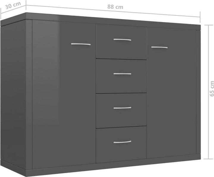 Image du produit vidaXL Letta (30 x 88 x 30 cm)