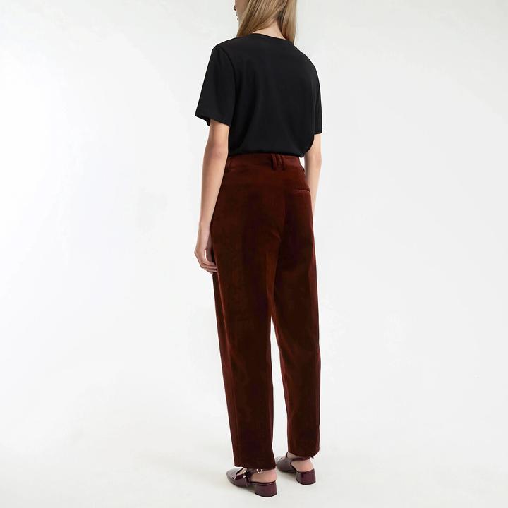 Actual product image La Redoute Collections Zigarettenhose mit Abnähern (48)