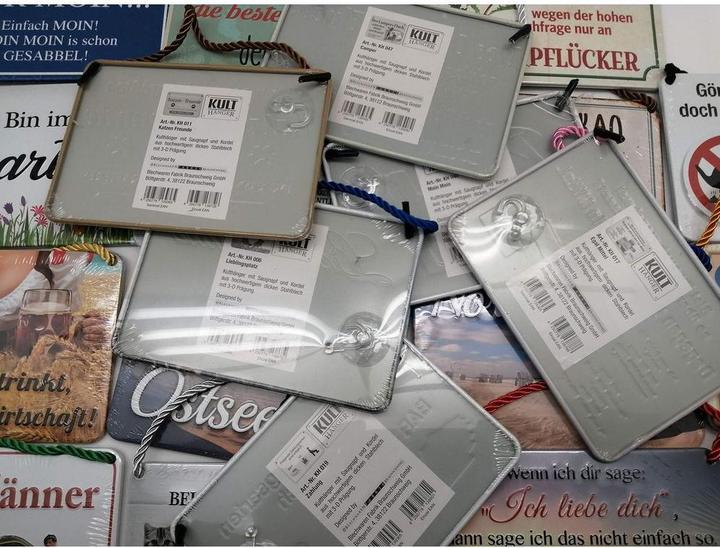 Produktbild Puag Blechschild Biergarten (16.50 x 11.50 cm)