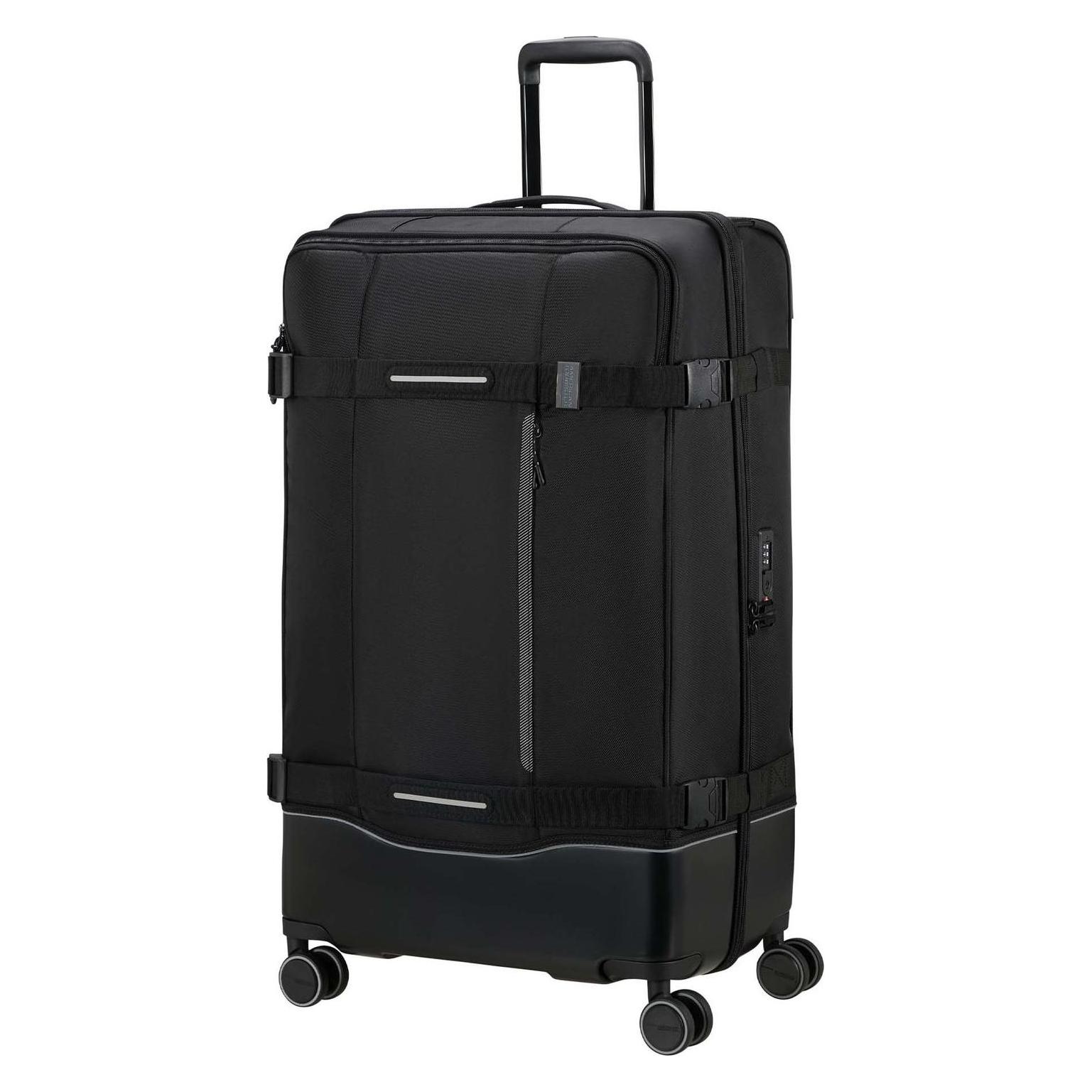 American Tourister, Koffer, Urban Track Spinner L Tsa, Schwarz, (106 l)