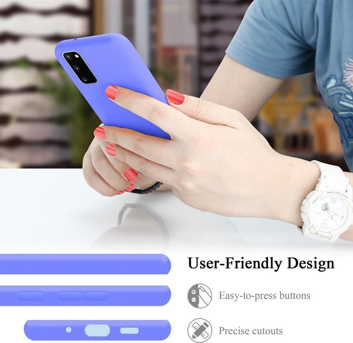 Produktbild Cadorabo TPU Liquid Silicone Case Cover (Samsung Galaxy S20 FE)