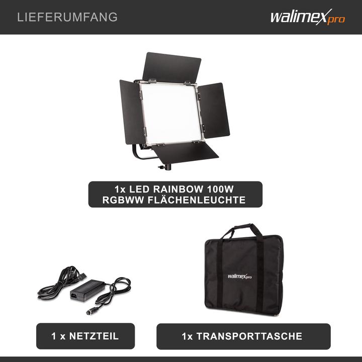 Produktbild Walimex pro pro Rainbow LED RGBWW Flächenleuchte 50W (Flächenleuchte)