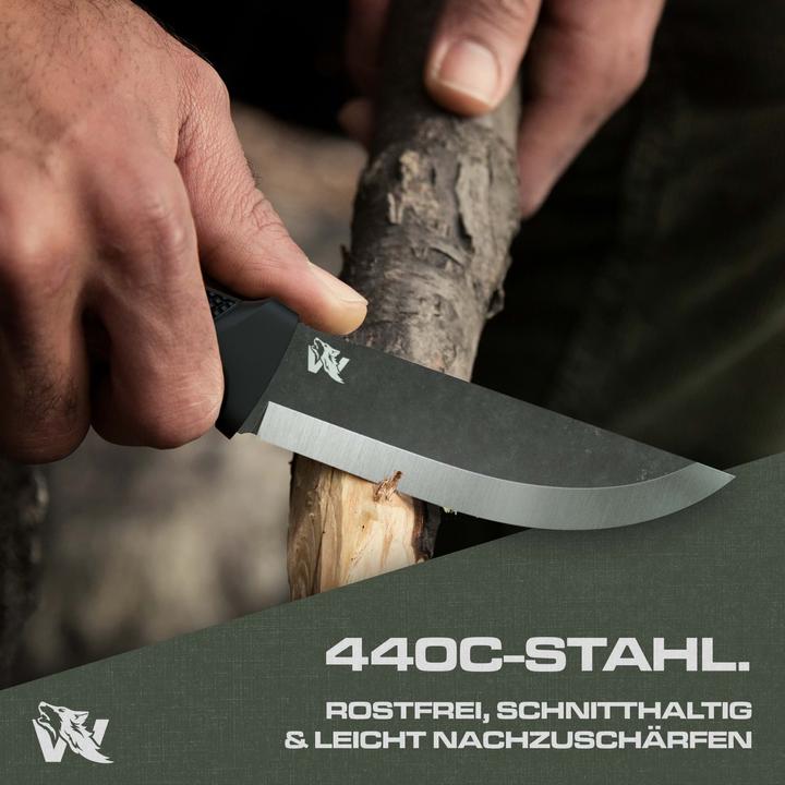 Immagine prodotto Wolfang W SCANDI 440C Nero Stonewash (11.50 cm)