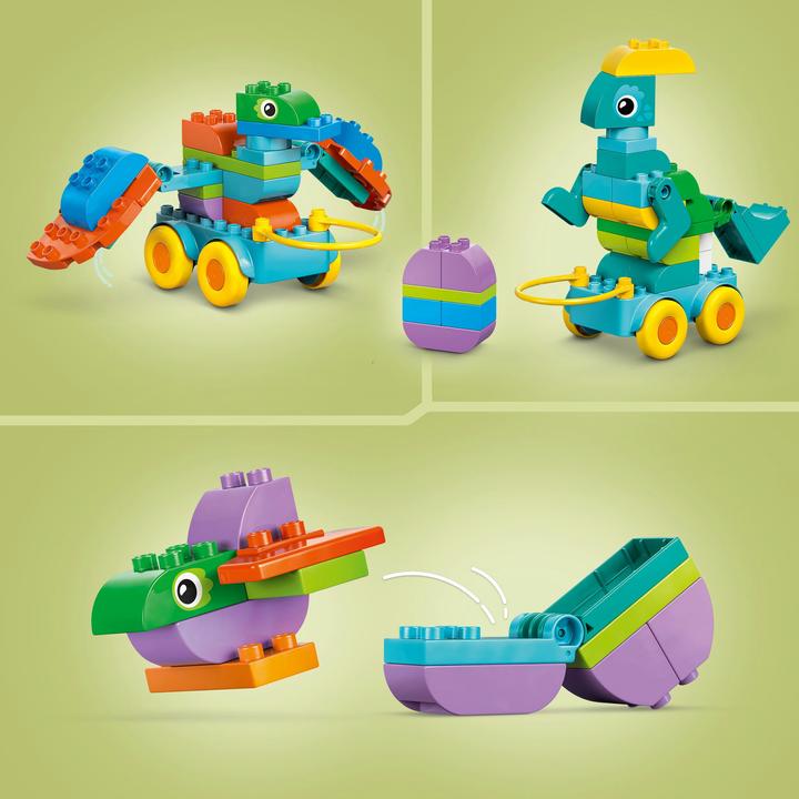 Image du produit LEGO Dinos auf Rädern 3-in-1-Set (10451)