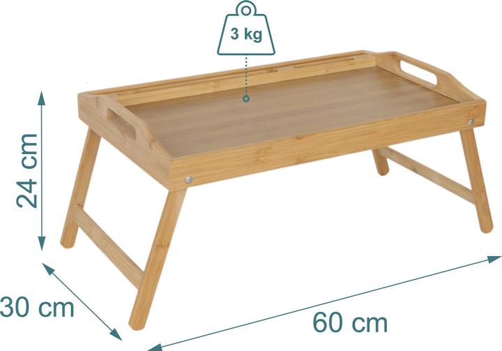 Produktbild Relaxdays Betttablett