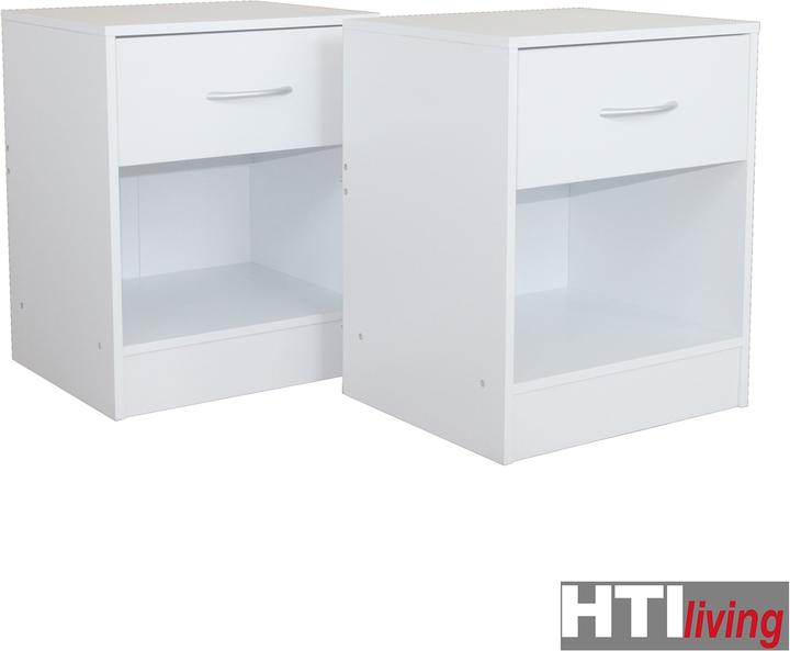 Immagine prodotto HTI-Living Set di 2 comodini (40 x 34.30 x 50 cm)