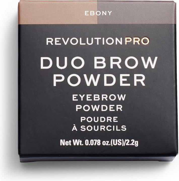Image du produit Makeup Revolution Poudre à sourcils Duo Ebony (Ebony)