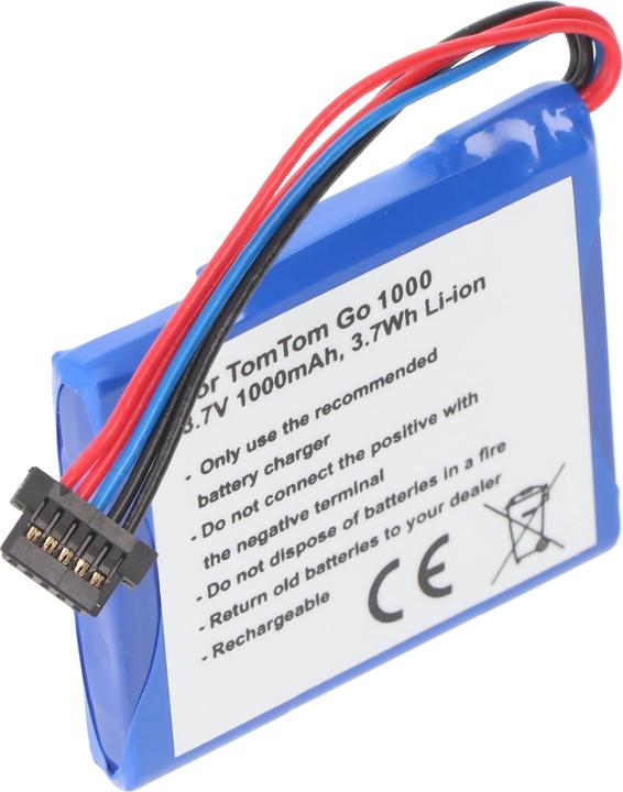 Actual product image TomTom Battery Go Live 1000, Go Live 1005 Battery AHL03711018, VF1C