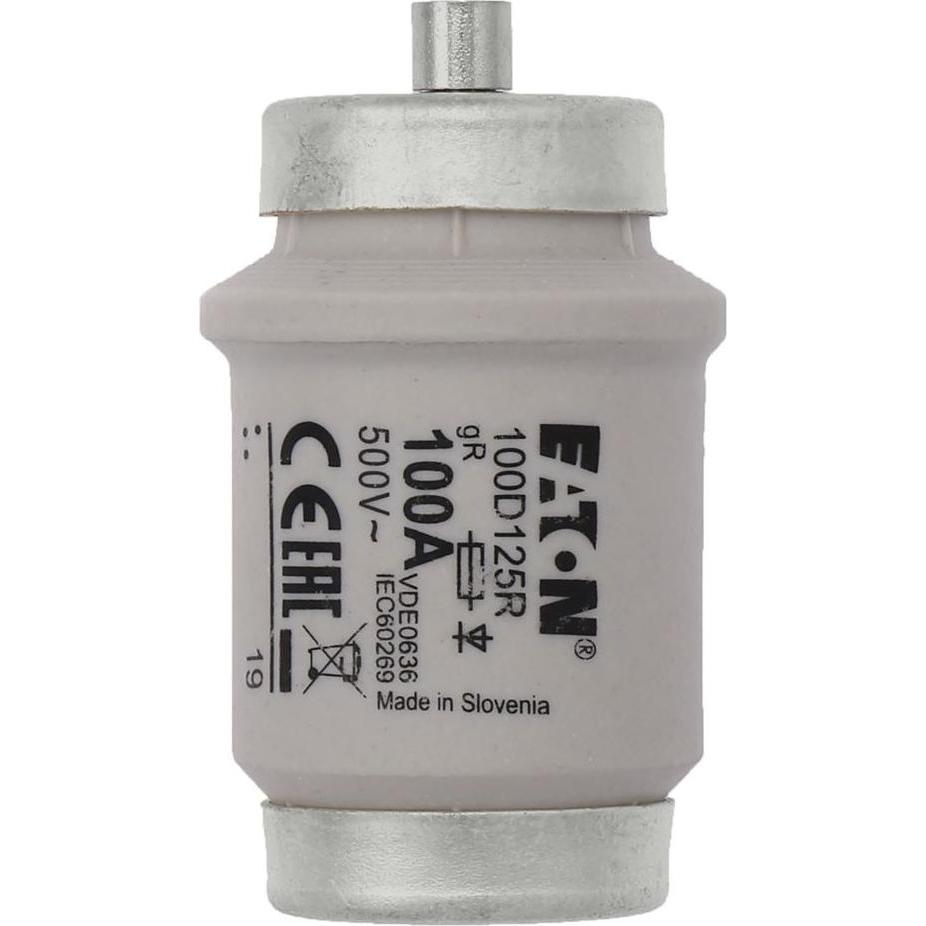 3x Eaton, Sicherung, 100D125R (Diazed-Sicherung, 100 A, Superträge)