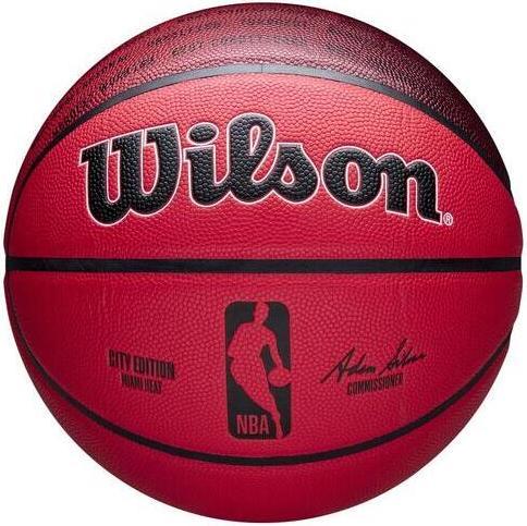 Wilson Miami Heat Ballon NBA Team City Collector 2024 (7)