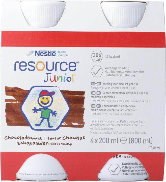Produktbild Resource Junior Schokolade (Schokolade, 4 x)