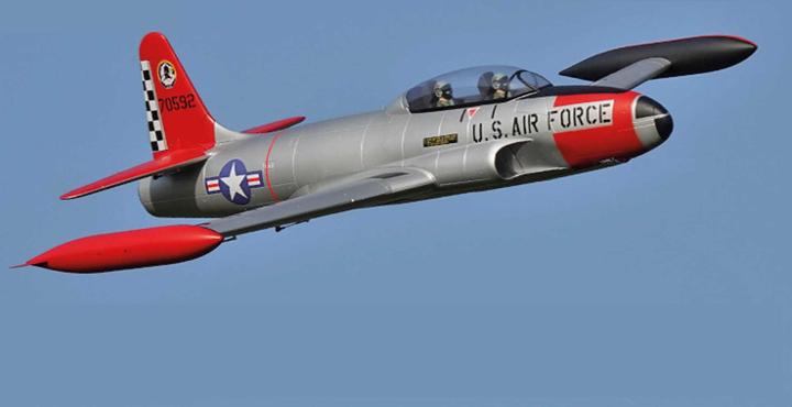 Immagine prodotto Freewing T-33 Shooting Star (U.S. Color) PNP 80mm 12B Jet EDF