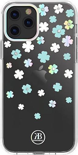 Produktbild Kingxbar Lucky Series case decorated with original Swarovski crystals iPhone 12 mini transparent (Cl (Apple iPhone 12 mini)