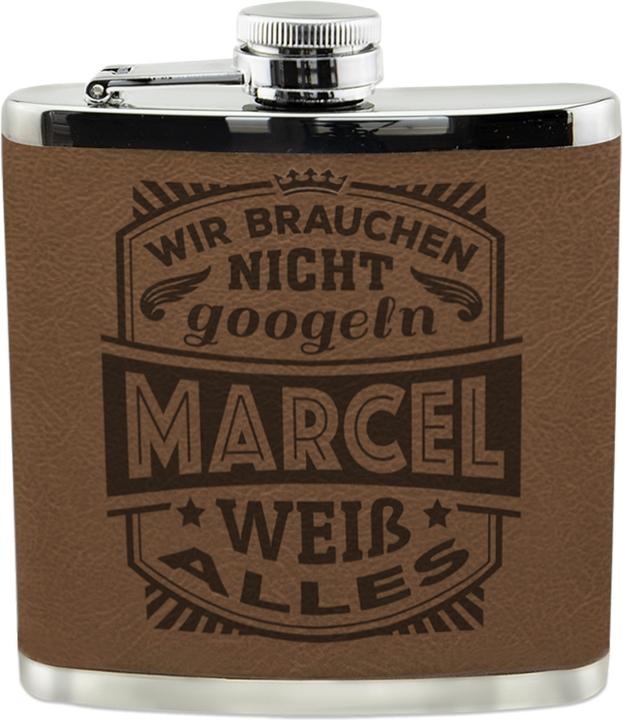 HTI-Living Echter Kerl Flachmann (125 ml)