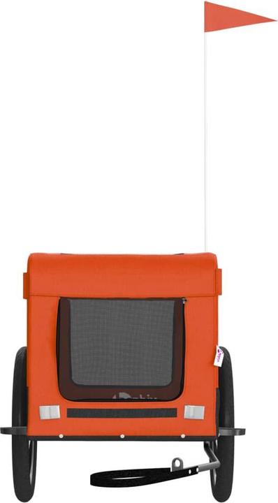 Actual product image vidaXL Fahrradanhänger Hund